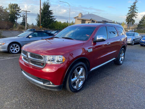 2013 Dodge Durango for sale at KARMA AUTO SALES in Federal Way WA