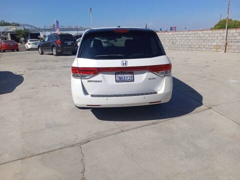 2015 Honda Odyssey for sale at CALIFORNIA AUTO SALES #2 in Livingston CA