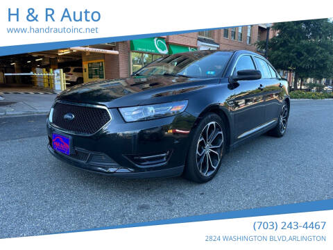 2013 Ford Taurus for sale at H & R Auto in Arlington VA