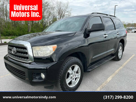 2008 Toyota Sequoia for sale at Universal Motors Inc. in Indianapolis IN