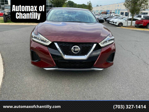 2021 Nissan Maxima for sale at Automax of Chantilly in Chantilly VA