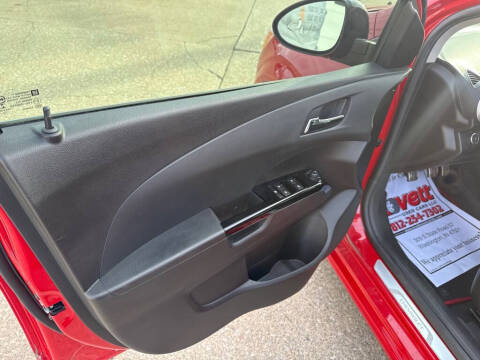 2013 Chevrolet Sonic RS Manual