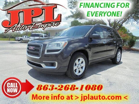 2016 GMC Acadia for sale at JPL AUTO EMPIRE INC. in Lake Alfred FL
