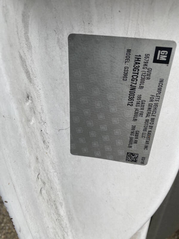 2018 Chevrolet Express 3500