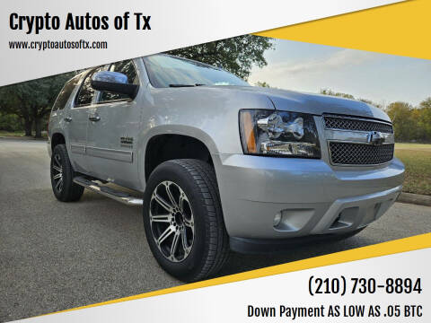 2012 Chevrolet Tahoe for sale at Crypto Autos Of Tx in San Antonio TX