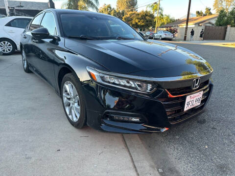 2019 Honda Accord for sale at LUCKY MTRS in Pomona CA