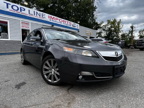 2014 Acura TL for sale at Top Line Import of Methuen in Methuen MA
