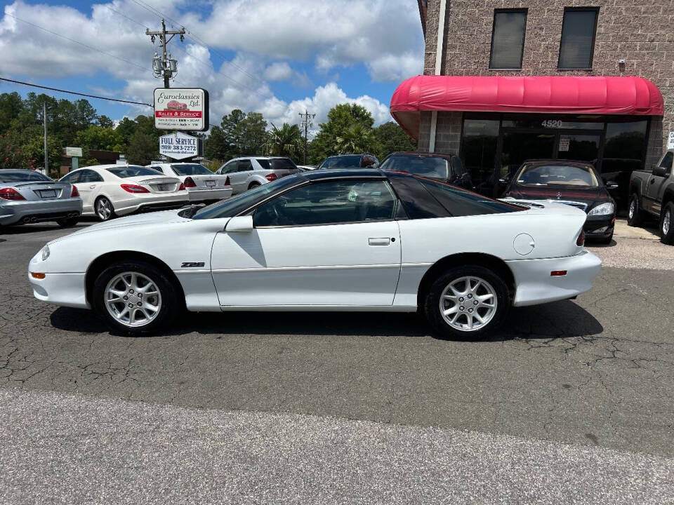 2002 Chevrolet Camaro for sale at Euroclassics LTD in Durham, NC