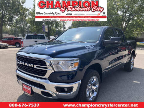 2023 RAM 1500 for sale at CHAMPION CHRYSLER CENTER in Rockwell City IA