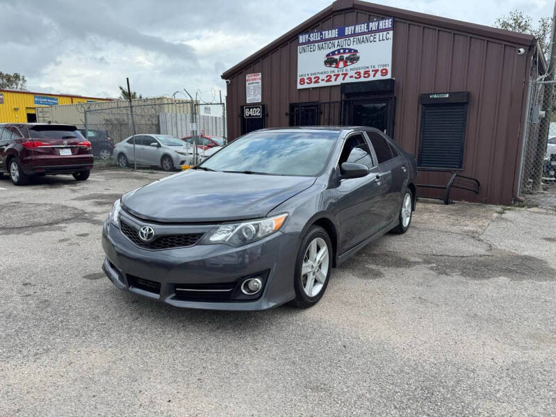 2012 Toyota Camry for sale at KLB AUTO SALE in Houston TX