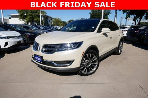 2018 Lincoln MKX for sale at Lewisville Volkswagen in Lewisville TX