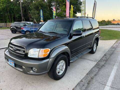 2003 Toyota Sequoia for sale at AUTO CARE TODAY in Spring TX