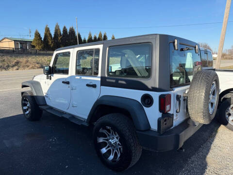 2014 Jeep Wrangler Unlimited for sale at Dealz on Wheelz in Ewing KY
