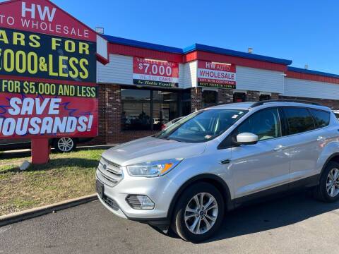 2018 Ford Escape for sale at HW Auto Wholesale in Norfolk VA