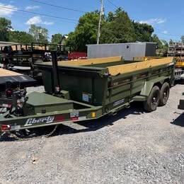 2026 Liberty Trailers 7X14 LOW SIDE DUMP