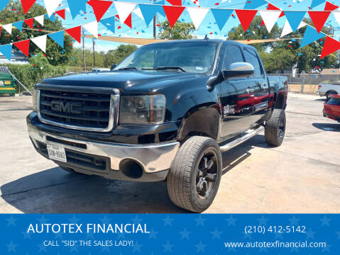 2009 GMC Sierra 1500 for sale at AUTOTEX FINANCIAL in San Antonio TX
