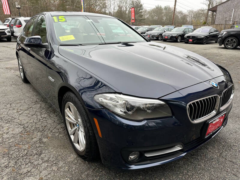 Used 2015 BMW 5 Series 528i with VIN WBA5A7C55FD625544 for sale in Westport, MA