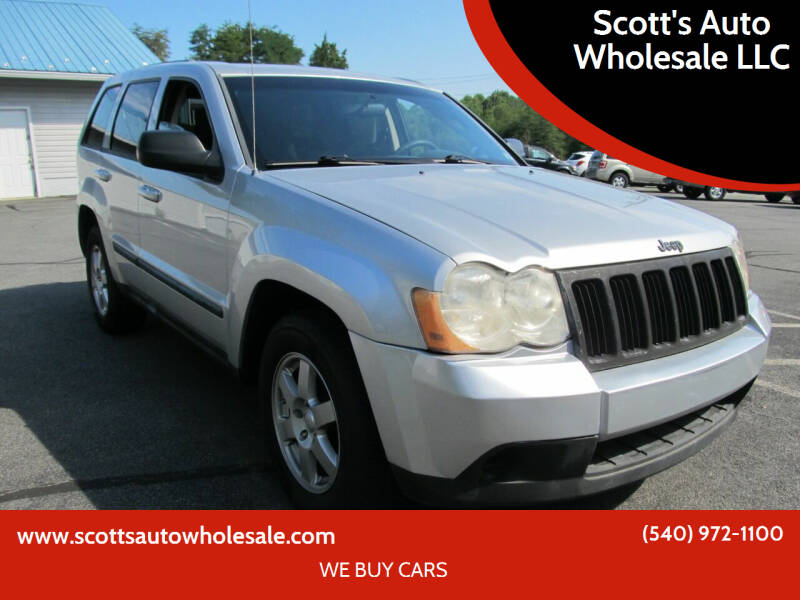 2008 Jeep Grand Cherokee for sale at Scott's Auto Wholesale LLC in Locust Grove VA