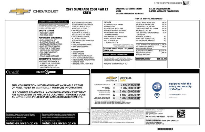 2021 Chevrolet Silverado 2500HD