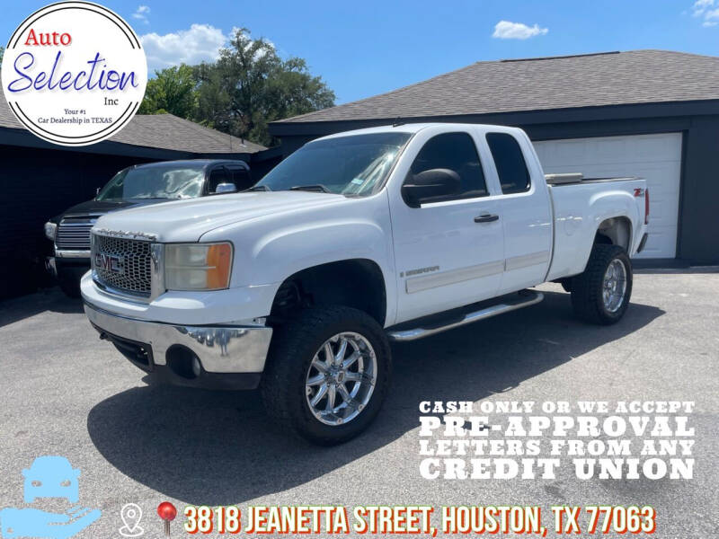 2008 GMC Sierra 1500 for sale at Auto Selection Inc. in Houston TX