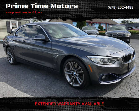 2016 BMW 4 Series for sale at Prime Time Motors in Marietta GA