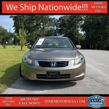 2008 Honda Accord for sale at Dixie Motors Inc. in Northport AL