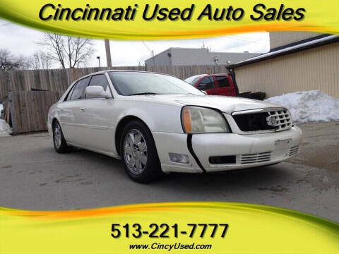 2003 Cadillac DeVille for sale at Cincinnati Used Auto Sales in Cincinnati OH