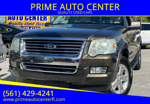 2008 Ford Explorer for sale at PRIME AUTO CENTER in Palm Springs FL