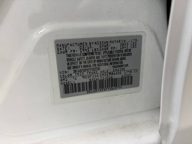 2015 Nissan Sentra S