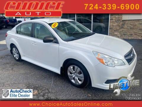 2011 Subaru Legacy for sale at CHOICE AUTO SALES in Murrysville PA