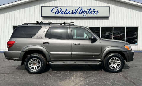 2005 Toyota Sequoia for sale at Wabash Motors in Terre Haute IN