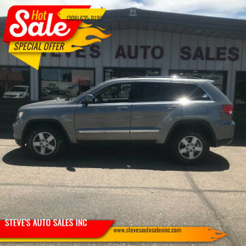 2013 Jeep Grand Cherokee for sale at STEVE'S AUTO SALES INC in Scottsbluff NE
