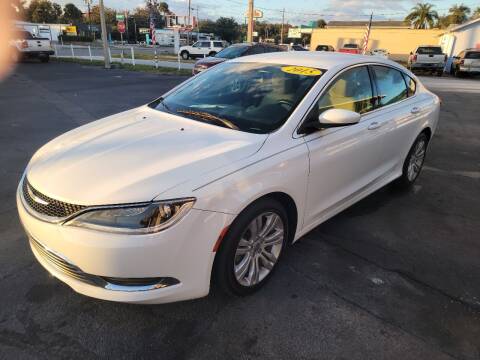 2015 Chrysler 200 for sale at ANYTHING ON WHEELS INC in Deland FL