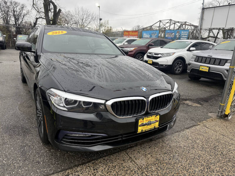 Used 2018 BMW 5 Series 540i with VIN WBAJE7C54JWD52423 for sale in Passaic, NJ