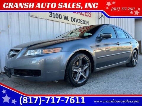 2005 Acura TL for sale at CRANSH AUTO SALES, INC in Arlington TX