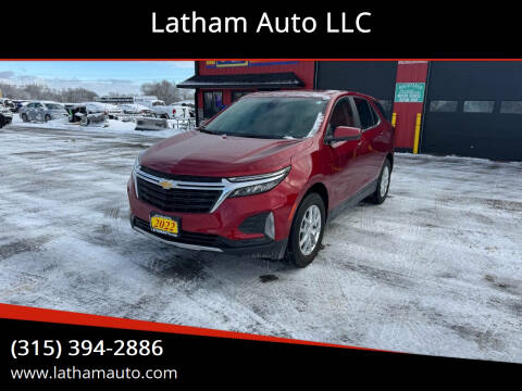 2022 Chevrolet Equinox for sale at Latham Auto LLC in Ogdensburg NY