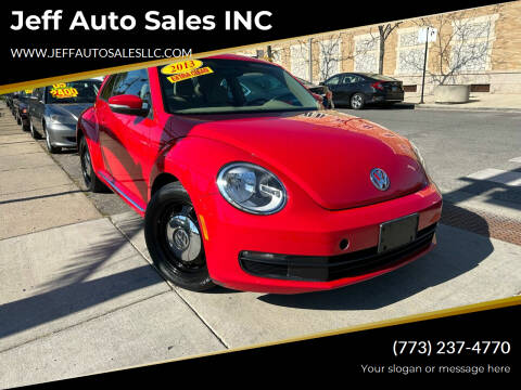 2013 Volkswagen Beetle for sale at Jeff Auto Sales INC in Chicago IL