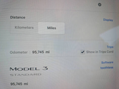 2021 Tesla Model 3 Standard Range Plus