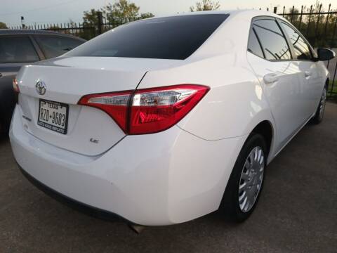 2014 Toyota Corolla for sale at Auto Haus Imports in Grand Prairie TX