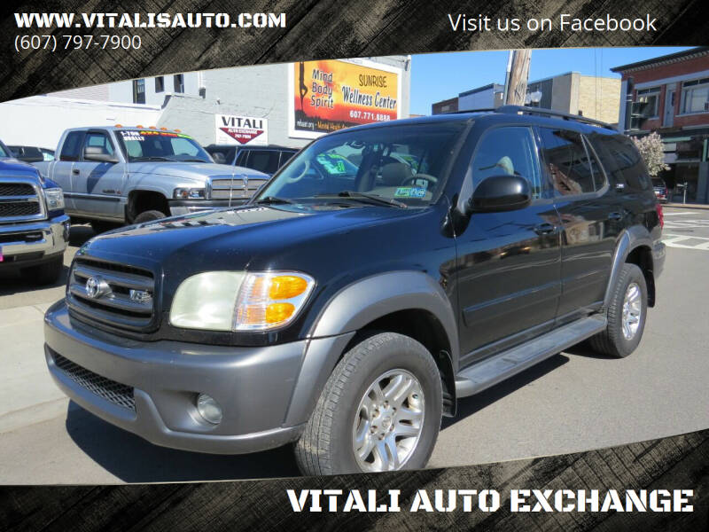 2003 Toyota Sequoia for sale at VITALI AUTO EXCHANGE in Johnson City NY