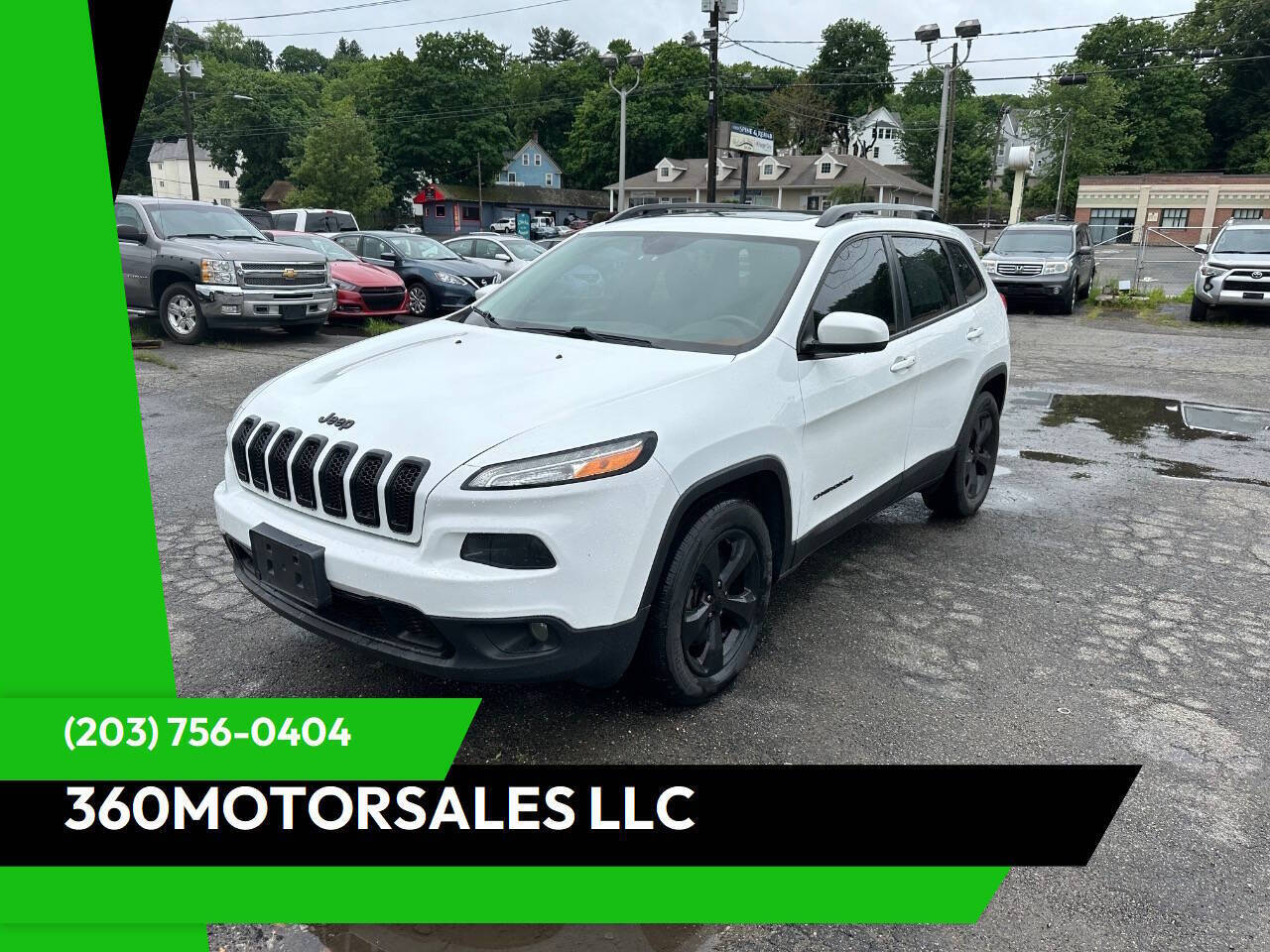 White 2017 Jeep Cherokee High Altitude 4x4 High Altitude 4dr SUV 1
