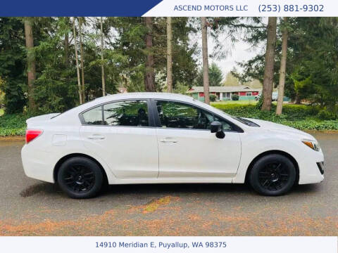 2015 Subaru Impreza 2.0i