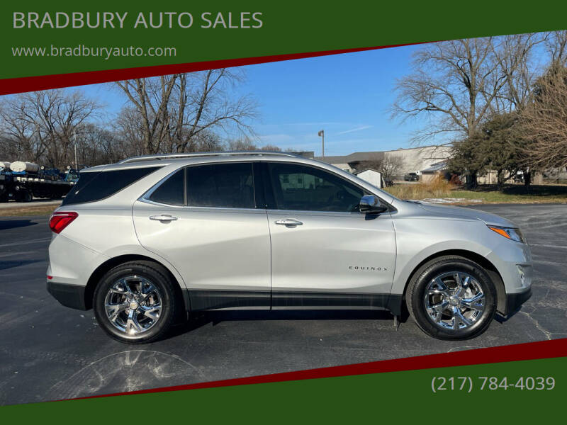 2020 Chevrolet Equinox for sale at BRADBURY AUTO SALES in Gibson City IL