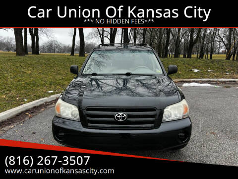 2006 Toyota Highlander for sale at Car Union Of Kansas City in Kansas City MO