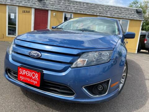 2010 Ford Fusion for sale at Superior Auto Sales, LLC in Wheat Ridge CO