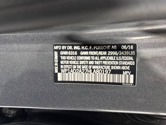 2017 Porsche Cayenne GTS