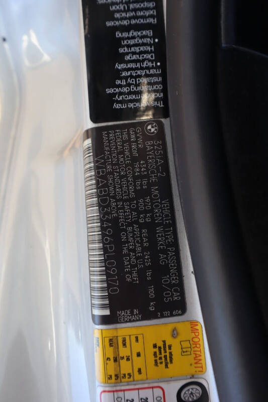 2006 BMW 3 Series 325Ci