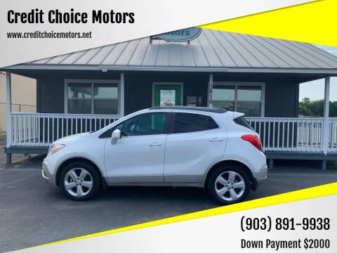 2015 Buick Encore for sale at Credit Choice Motors in Sherman TX