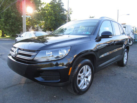 2016 Volkswagen Tiguan for sale at CARS FOR LESS OUTLET in Morrisville PA
