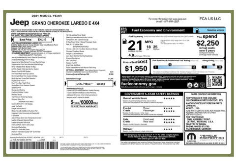 2021 Jeep Grand Cherokee Laredo E